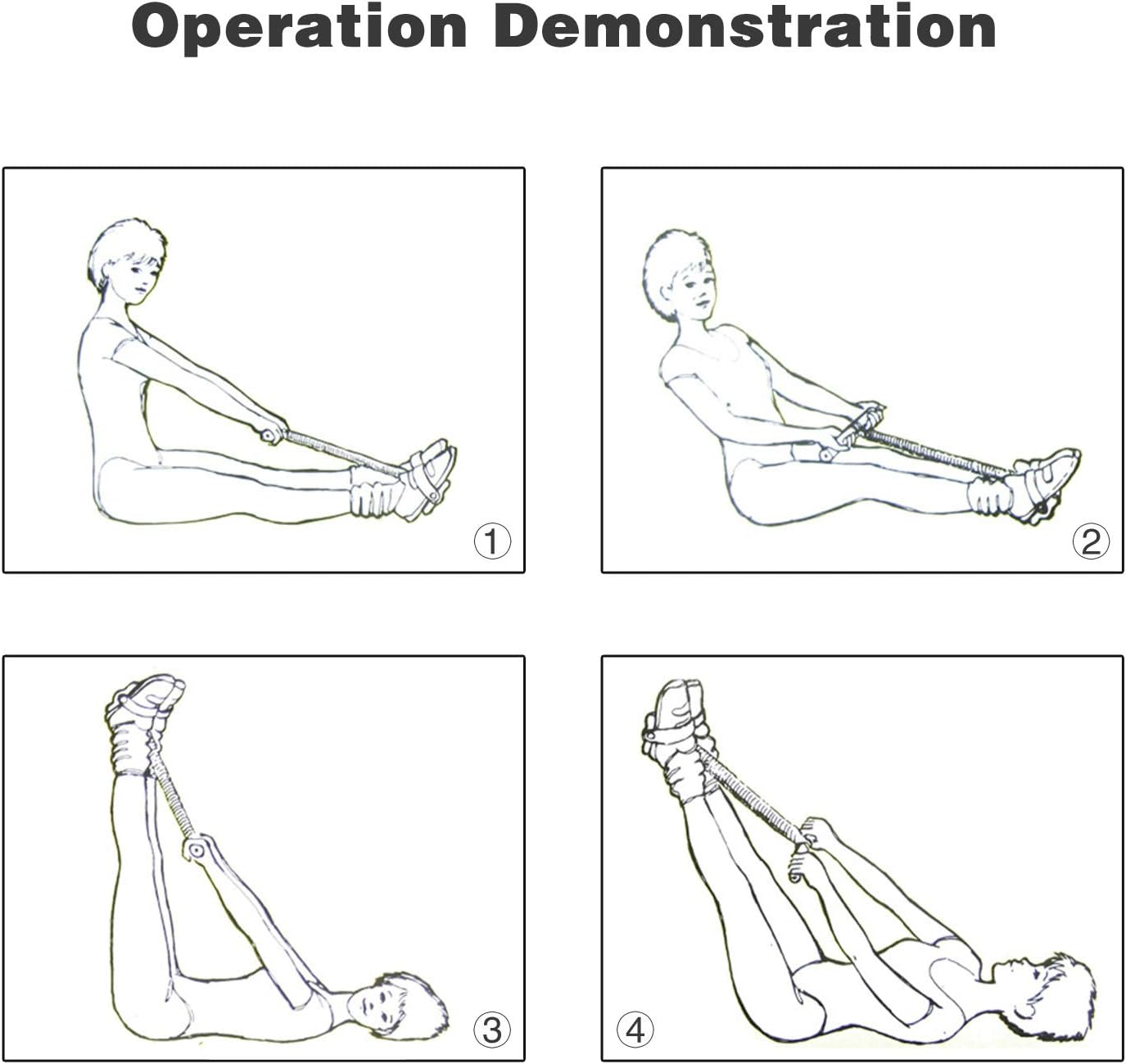Tummy Trimmer for Men & Women- Sculpt Your Abs & Reduce Belly Fat Effortlessly (Double Spring)