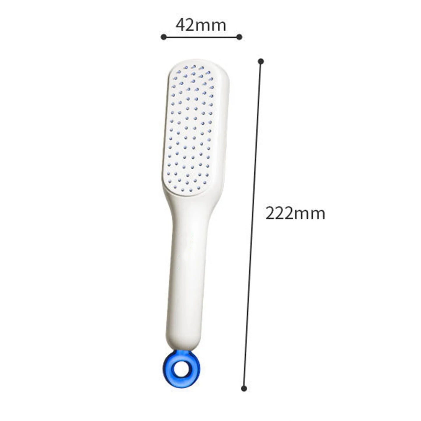 Self-Cleaning Detangling Hair Brush – Perfect for All Hair Types