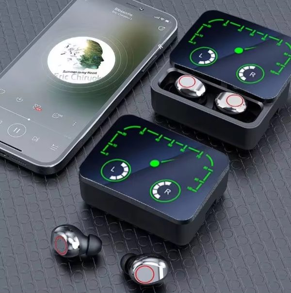 2023 New Arrival M90 Max Tws Earbuds Tws Wireless True Stereo Mic Audifonos Gamer Headset Power Bank Bt5.3 Headphones Gaming