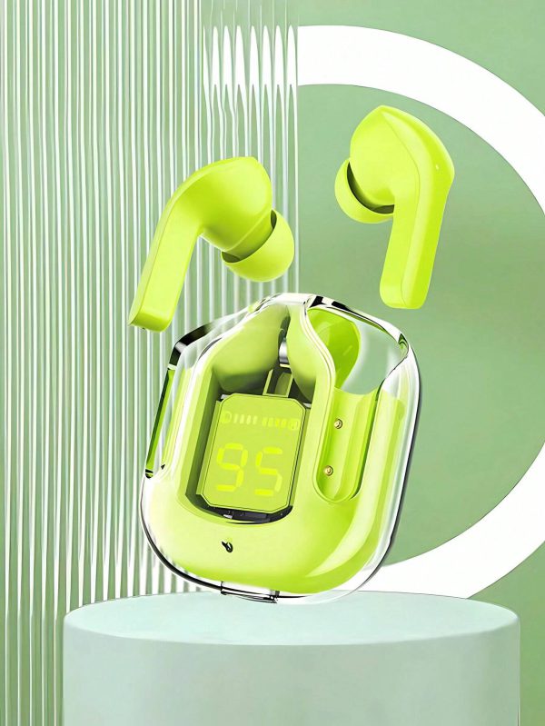 Air31 Wireless Earbuds with Transparent Crystal Body