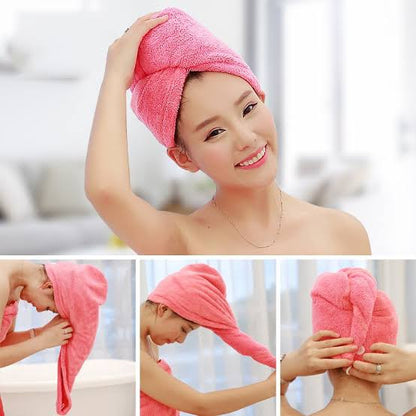 Super Absorbent Microfiber Hair Drying Towel