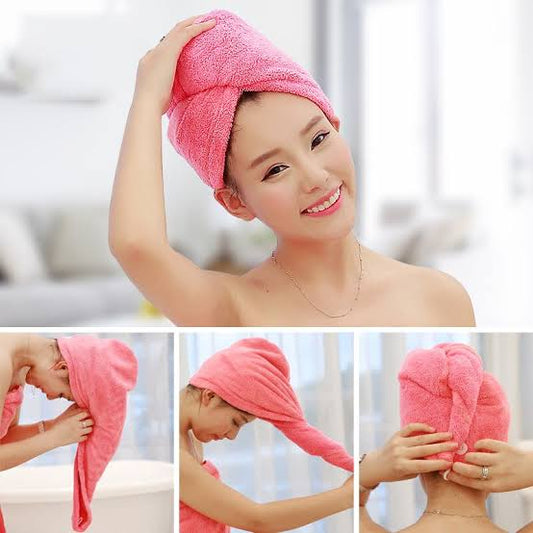 Super Absorbent Microfiber Hair Drying Towel